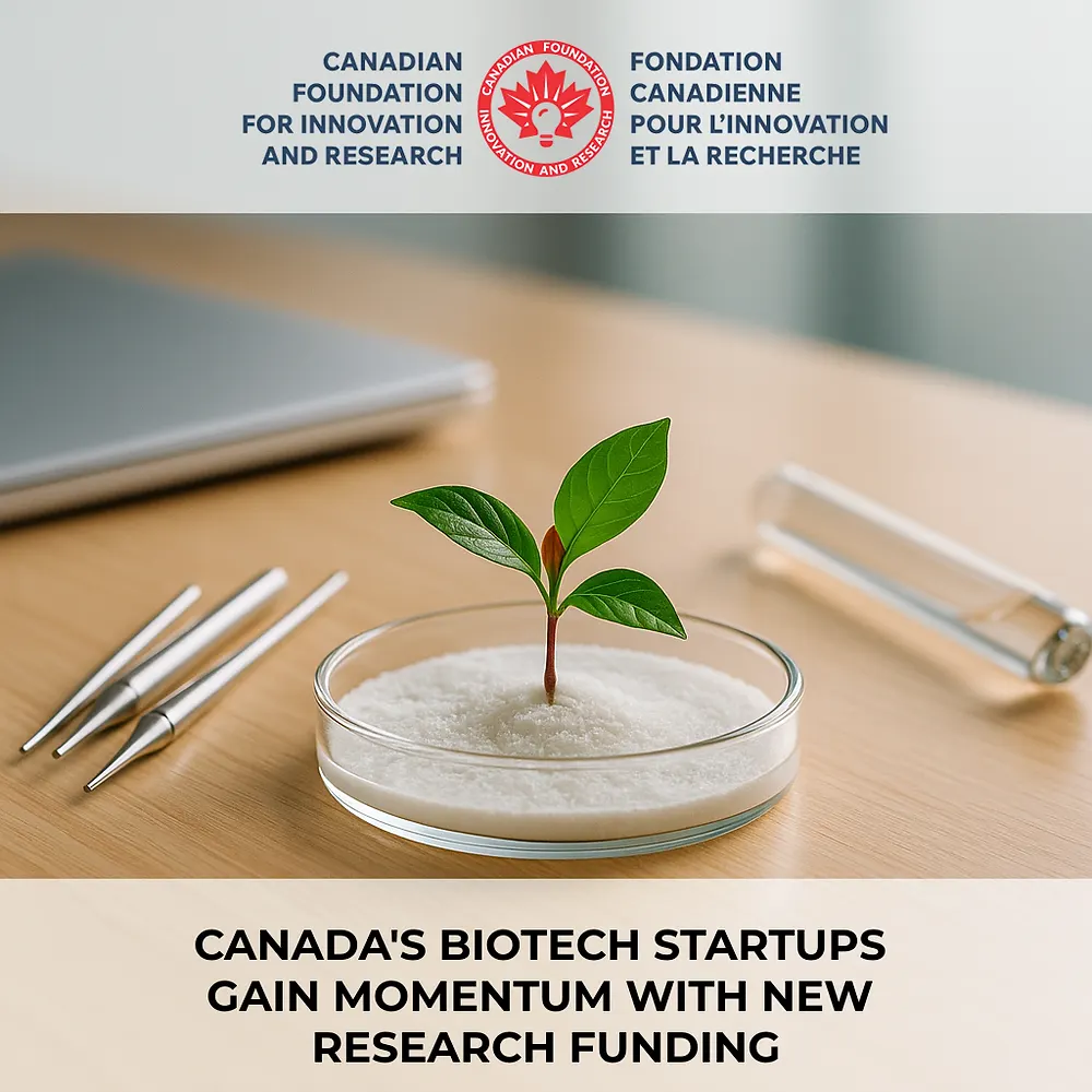 Canada’s Biotech Startups Gain Momentum with New Research Funding