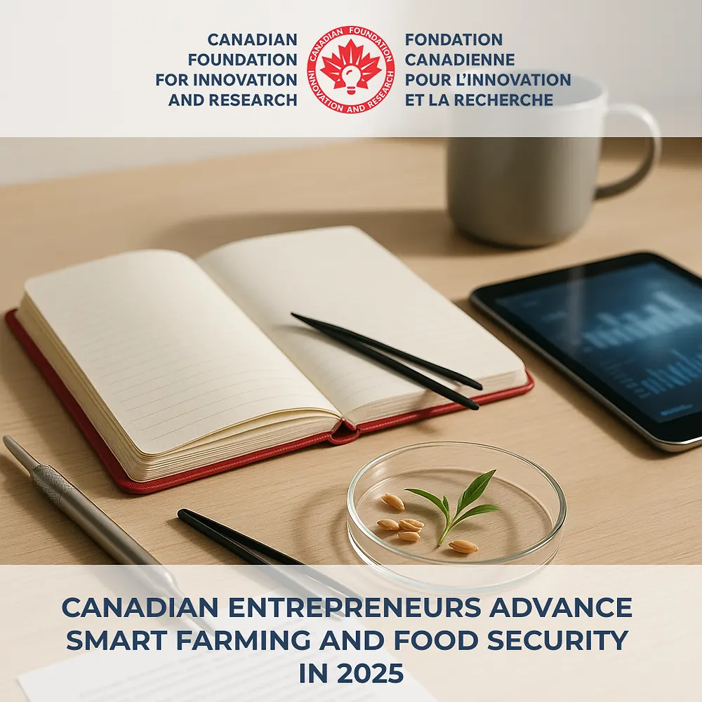 Canadian Entrepreneurs Advance Smart Farming and Food Security in 2025
