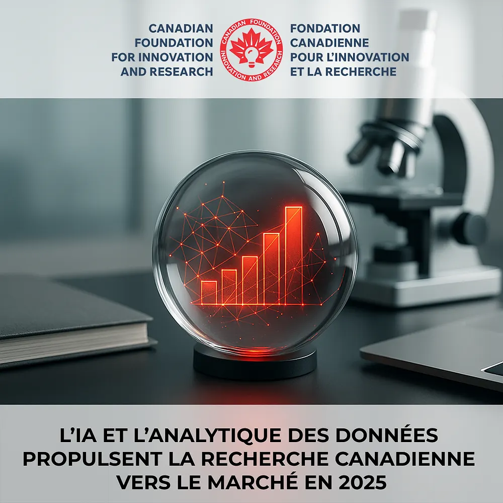 L’IA et l’analytique des données propulsent la recherche canadienne vers le marché en 2025
