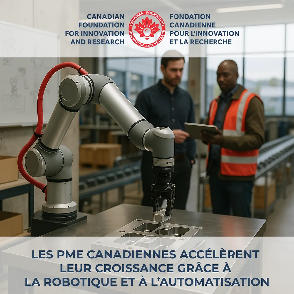 Les PME canadiennes accélèrent leur croissance grâce à la robotique et à l’automatisation