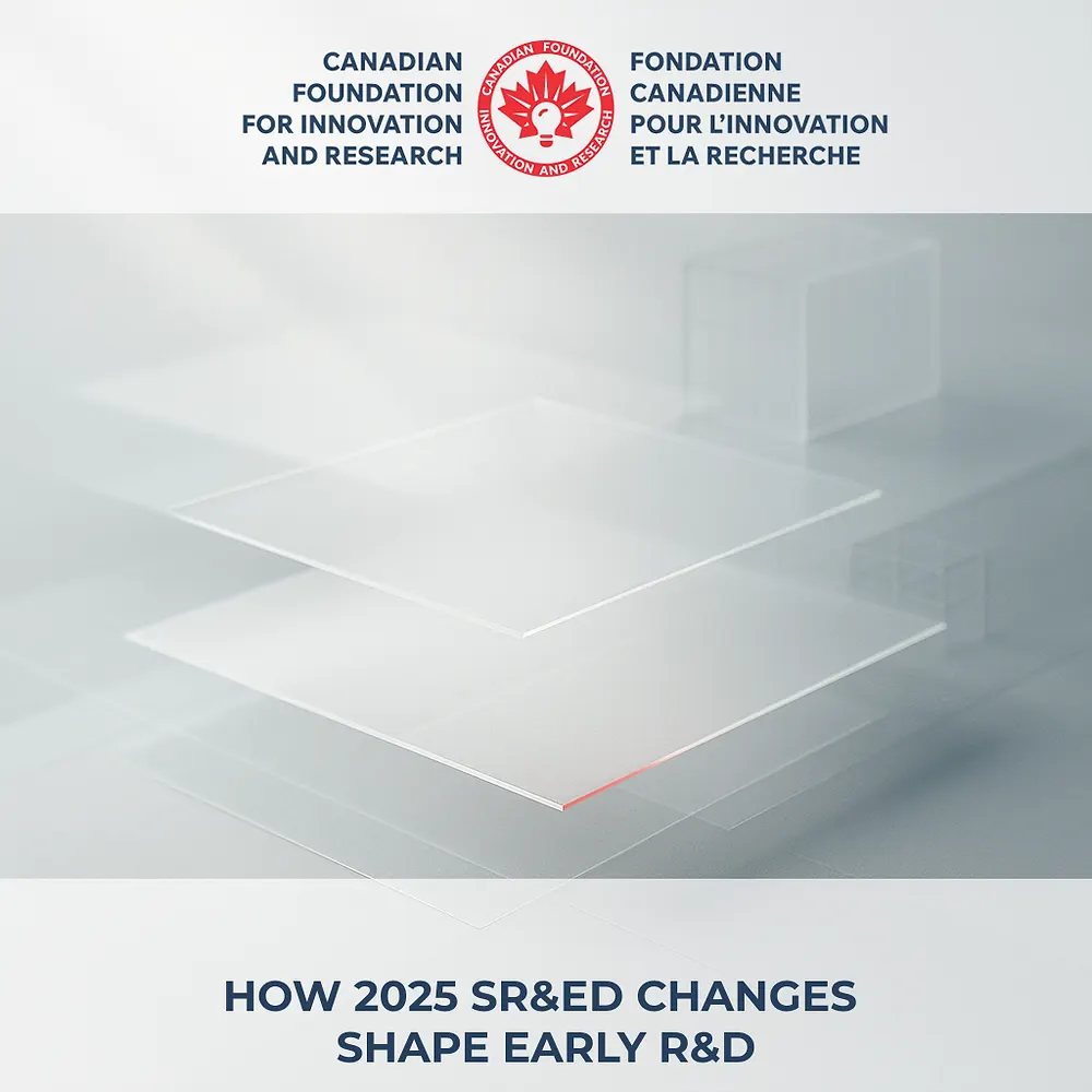 How 2025 SR&ED Changes Shape Early R&D