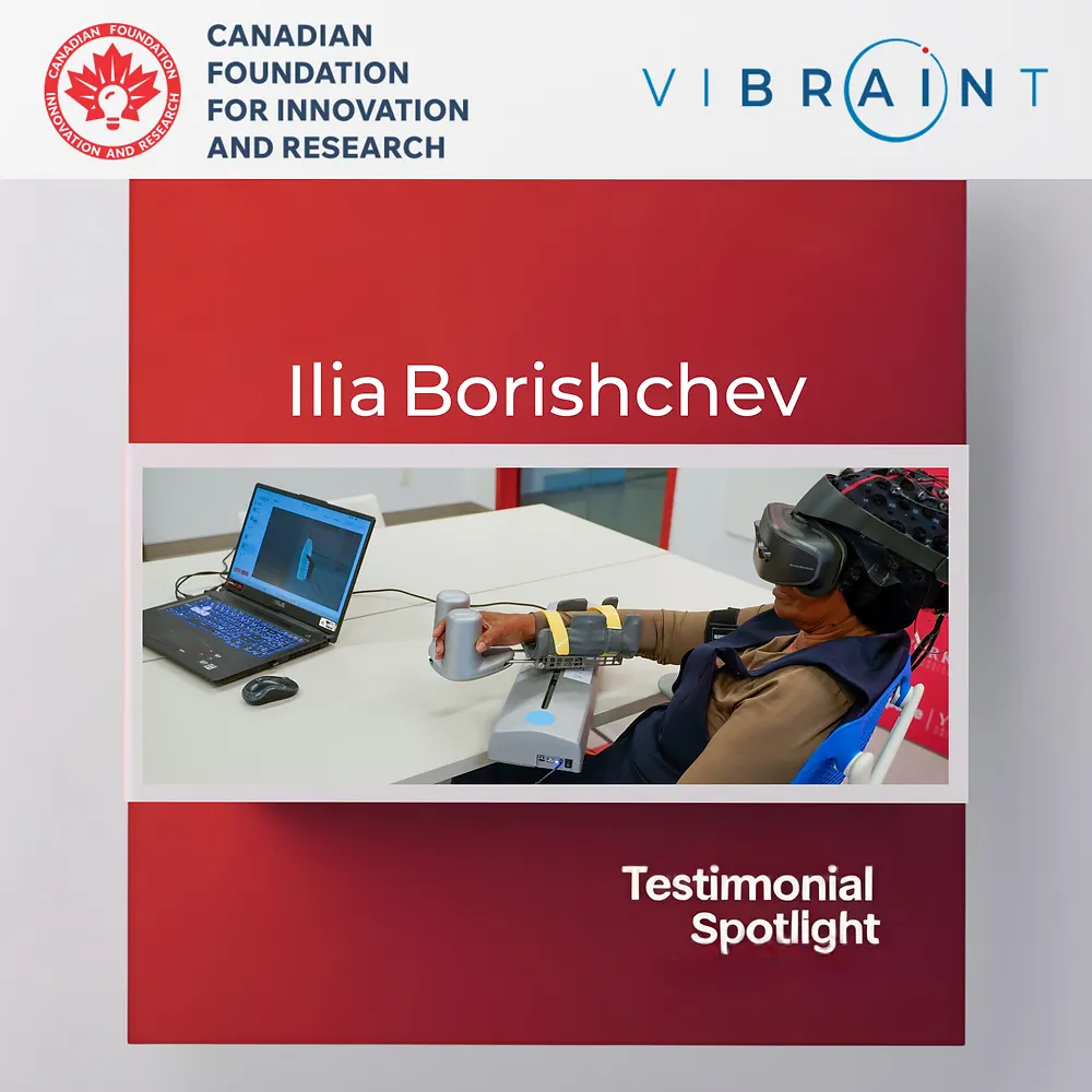 We’re honored to share a testimonial from @Ilia Borishchev, CEO and Founder of @VIBRAINT Inc.